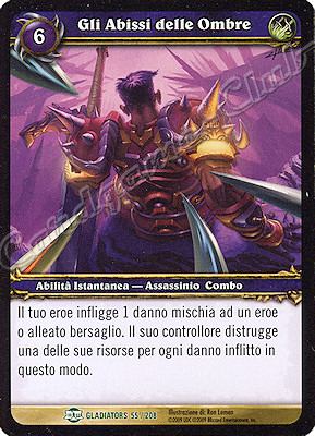 GLADIATORS 055 / 208 Gli Abissi delle Ombre non comune -NEAR MINT-