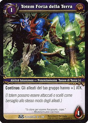 GLADIATORS 065 / 208 Totem Forza della Terra comune -NEAR MINT-