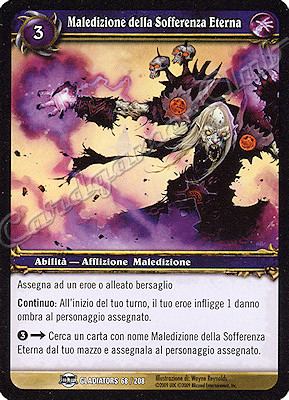 GLADIATORS 068 / 208 Maledizione della Sofferenza Eterna comune -NEAR MINT-