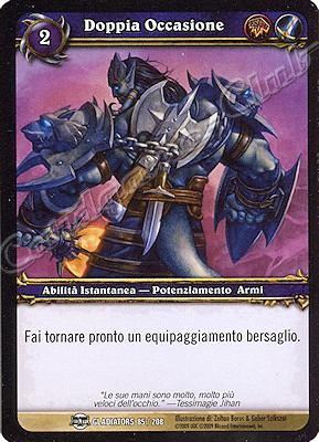 GLADIATORS 085 / 208 Doppia Occasione comune -NEAR MINT-