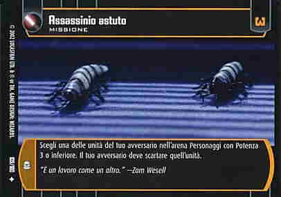 109 / 180 Assassino astuto non comune (IT) -NEAR MINT-