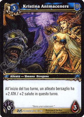 GLADIATORS 110 / 208 Kristina Animacenere comune -NEAR MINT-