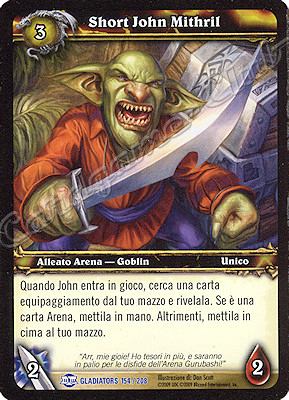 GLADIATORS 154 / 208 Short John Mithril rara -NEAR MINT-