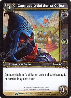GLADIATORS 160 / 208 Cappuccio del Senza Colpa non comune -NEAR MINT-