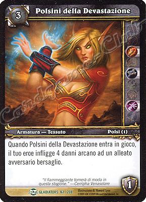 GLADIATORS 161 / 208 Polsini della Devastazione non comune -NEAR MINT-