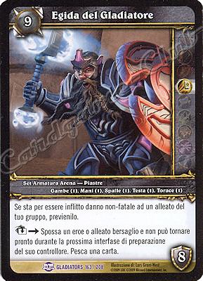GLADIATORS 163 / 208 Egida del Gladiatore epica -NEAR MINT-