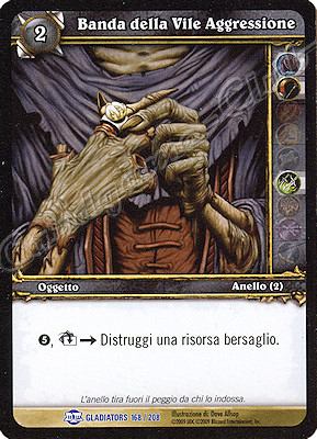 GLADIATORS 168 / 208 Banda della Vile Aggressione rara -NEAR MINT-