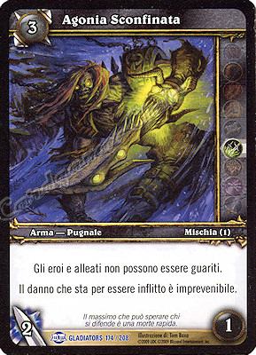 GLADIATORS 174 / 208 Agonia Sconfinata rara -NEAR MINT-