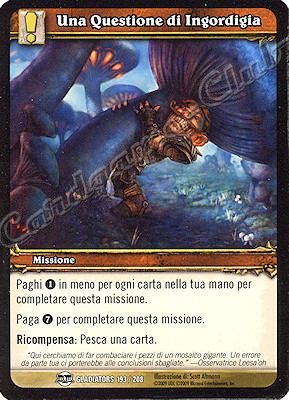 GLADIATORS 193 / 208 Una Questione di Ingordigia comune -NEAR MINT-