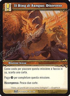 GLADIATORS 195 / 208 Il Ring di Sangue: Ditorotto comune -NEAR MINT-