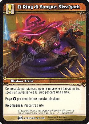 GLADIATORS 198 / 208 Il Ring di Sangue: Skra'gath comune -NEAR MINT-