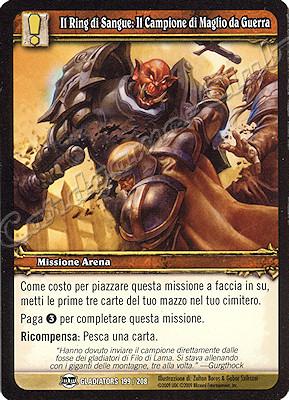 GLADIATORS 199 / 208 Il Ring di Sangue: Il Campione di Maglio da Guerra comune -NEAR MINT-