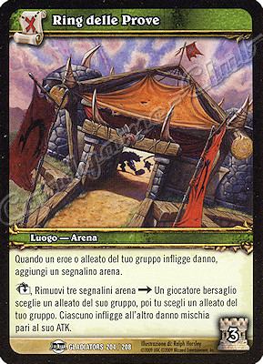 GLADIATORS 204 / 208 Ring delle Prove comune -NEAR MINT-