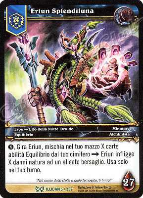 ILLIDAN 005 / 252 Eriun Splendiluna non comune -NEAR MINT-