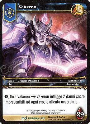 ILLIDAN 008 / 252 Vakeron non comune -NEAR MINT-