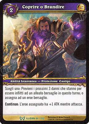 ILLIDAN 064 / 252 Coprire o Brandire non comune -NEAR MINT-