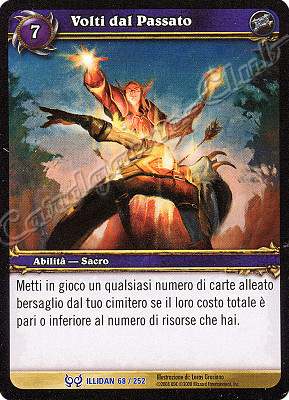 ILLIDAN 068 / 252 Volti dal Passato rara -NEAR MINT-