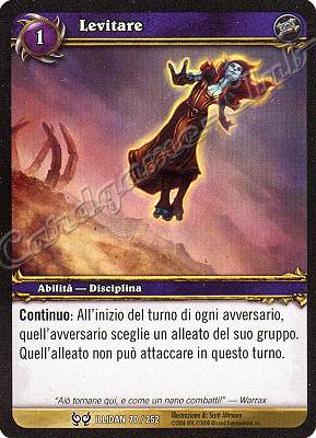 ILLIDAN 070 / 252 Levitare comune -NEAR MINT-