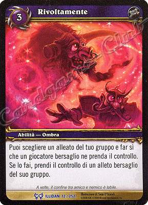 ILLIDAN 072 / 252 Rivoltamente rara -NEAR MINT-