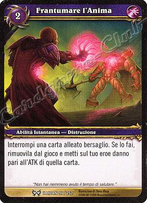 ILLIDAN 097 / 252 Frantumare l'Anima comune -NEAR MINT-