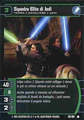 135 / 180 Squadra Elite di Jedi comune (IT) -NEAR MINT-