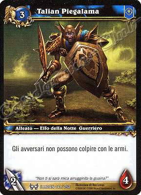 ILLIDAN 141 / 252 Talian Piegalama comune -NEAR MINT-