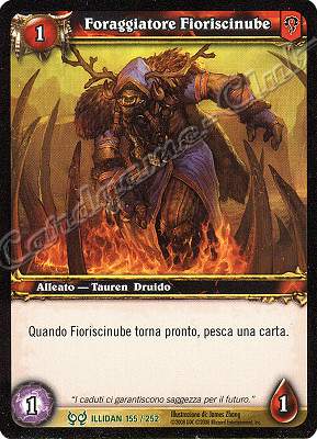 ILLIDAN 155 / 252 Foraggiatore Fioriscinube non comune -NEAR MINT-