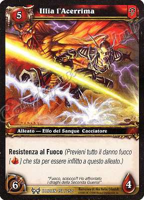 ILLIDAN 157 / 252 Illia l'Acerrima comune -NEAR MINT-
