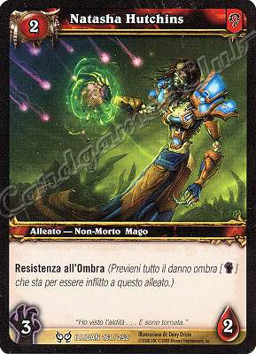 ILLIDAN 161 / 252 Natasha Hutchins comune -NEAR MINT-