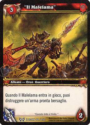 ILLIDAN 164 / 252 "Il Malelama" comune -NEAR MINT-