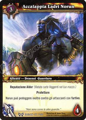 ILLIDAN 177 / 252 Accalappia Ladri Norun comune -NEAR MINT-