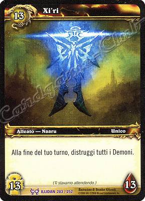 ILLIDAN 203 / 252 Xi'ri epica -NEAR MINT-