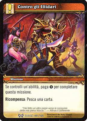 ILLIDAN 235 / 252 Contro gli Illidari comune -NEAR MINT-