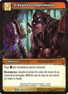 ILLIDAN 247 / 252 Il Segreto Compromesso comune -NEAR MINT-