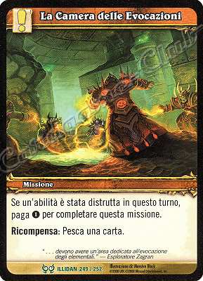 ILLIDAN 249 / 252 La Camera delle Evocazioni non comune -NEAR MINT-