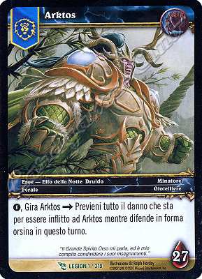 LEGION 001 / 319 Arktos non comune -NEAR MINT-