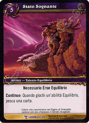 LEGION 020 / 319 Stato Sognante rara -NEAR MINT-
