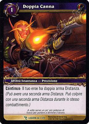 LEGION 036 / 319 Doppia Canna non comune -NEAR MINT-