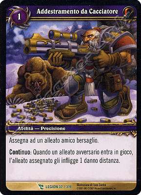 LEGION 037 / 319 Addestramento da Cacciatore non comune -NEAR MINT-