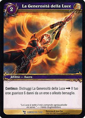 LEGION 060 / 319 La Generosita' della Luce comune -NEAR MINT-