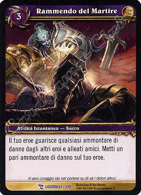 LEGION 061 / 319 Rammendo del Martire rara -NEAR MINT-