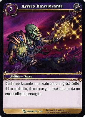 LEGION 069 / 319 Arrivo Rincuorante non comune -NEAR MINT-