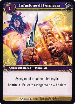 LEGION 071 / 319 Infusione di Fermezza comune -NEAR MINT-