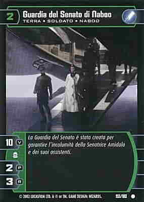 155 / 180 Guardia del senato di Naboo comune (IT) -NEAR MINT-