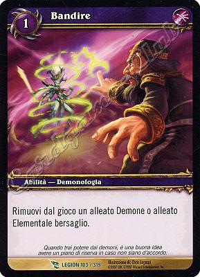 LEGION 103 / 319 Bandire non comune -NEAR MINT-