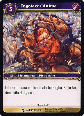 LEGION 112 / 319 Ingoiare l'Anima comune -NEAR MINT-