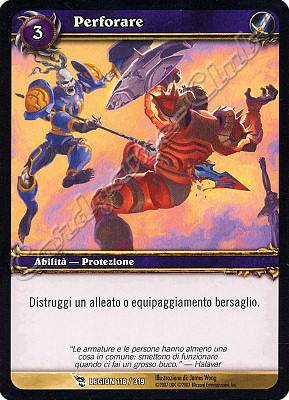 LEGION 118 / 319 Perforare comune -NEAR MINT-