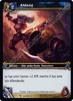 LEGION 132 / 319 Aldana non comune -NEAR MINT-