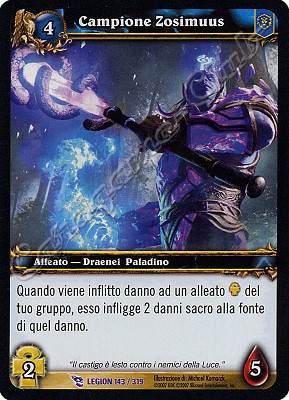 LEGION 143 / 319 Campione Zosimuus rara -NEAR MINT-