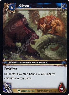 LEGION 150 / 319 Givon non comune -NEAR MINT-